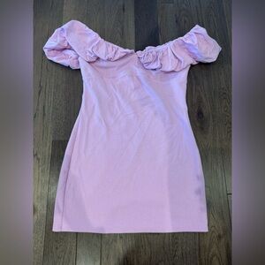 Free People Beach Talia Ruffle Sleeve Dress